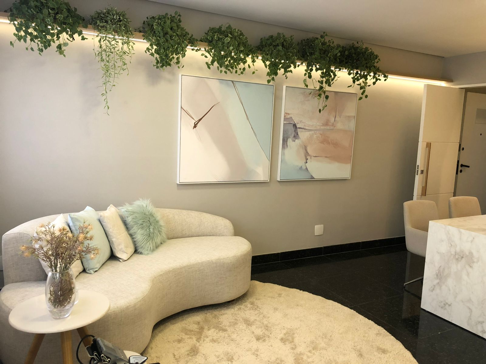 Sala de espera consultório
